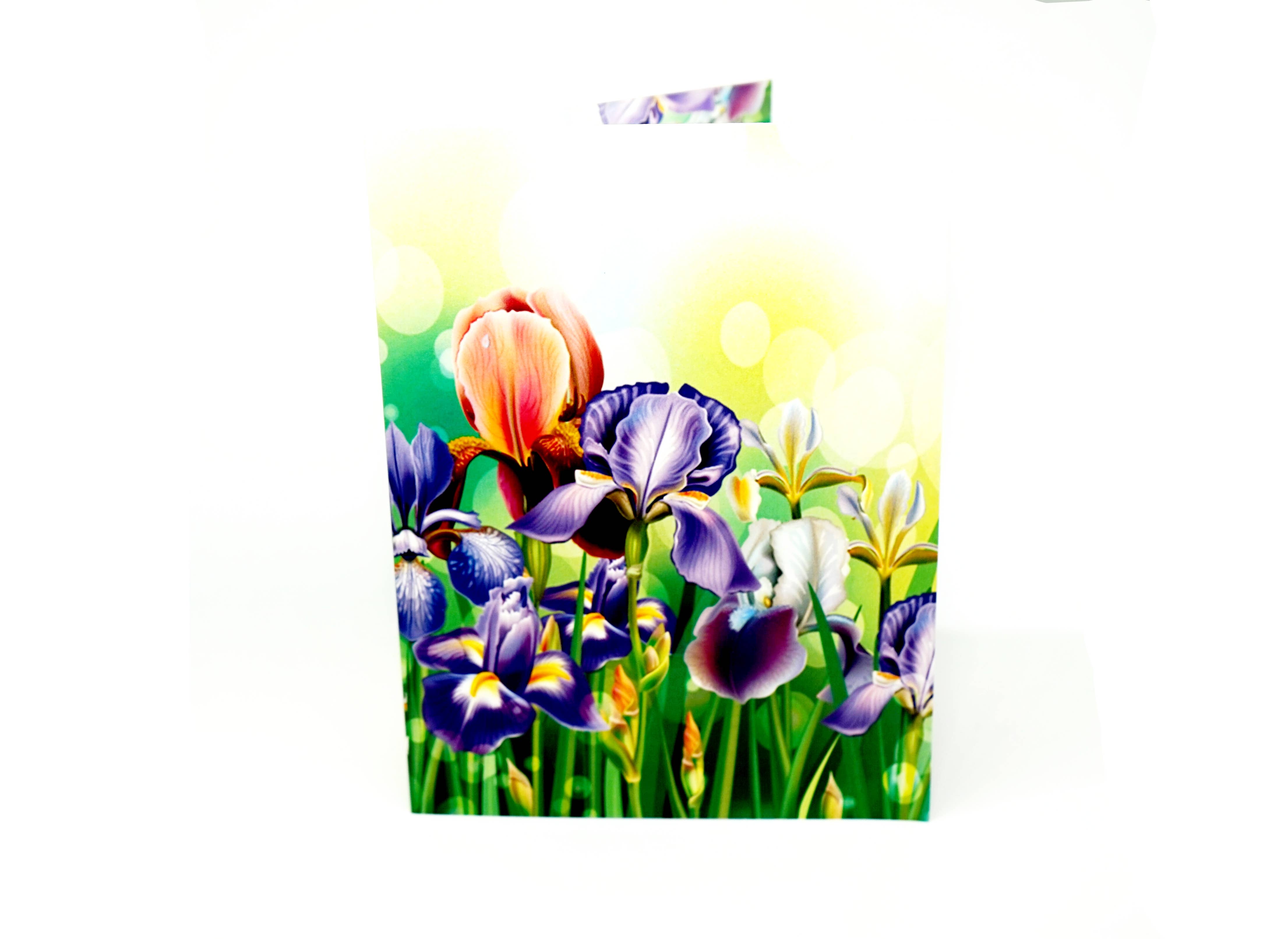 Wonder Paper Art - Wholesale Everyday Greeting Card - Mixed flower Bouquet Pop Up Card2