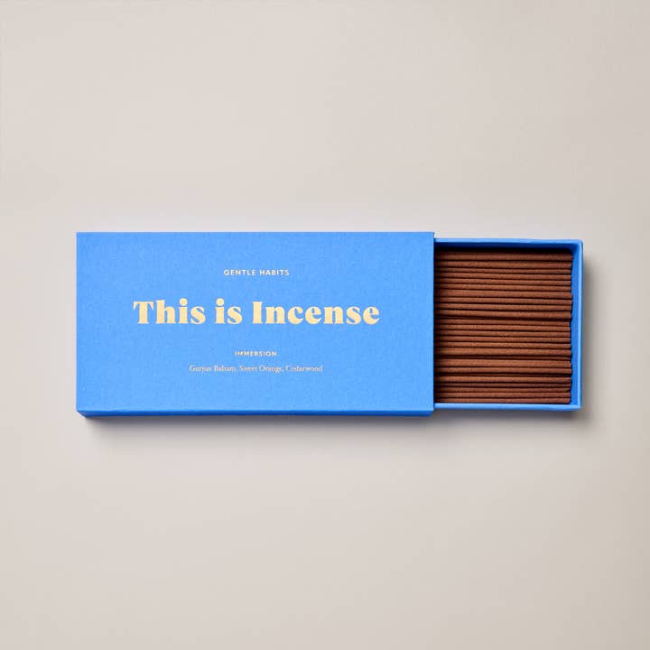 This Is Incense - IMMERSION for wholesale by Gentle Habits