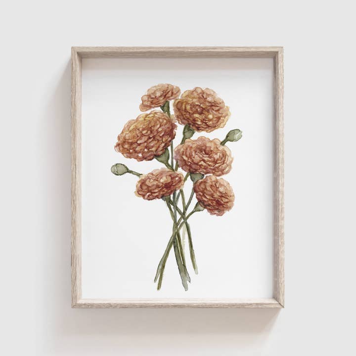 Marigold Art Print voor wholesale door Tabitha Paige