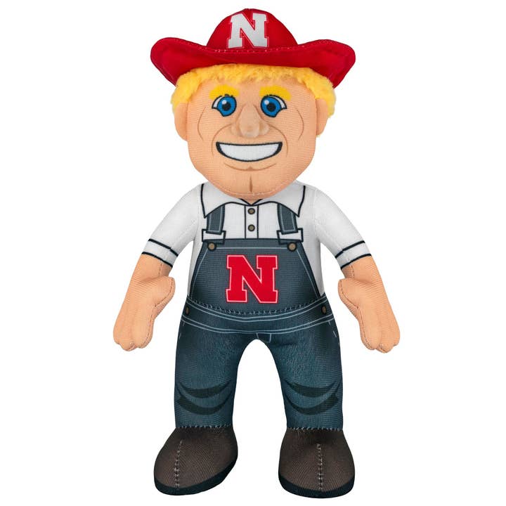 Bleacher Creatures Nebraska Huskers Herbie 10" Mascot Plush Figure Updated for wholesale by Uncanny Brands