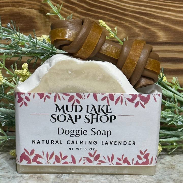 Doggie Soap for wholesale by Mud Lake Soap Shop