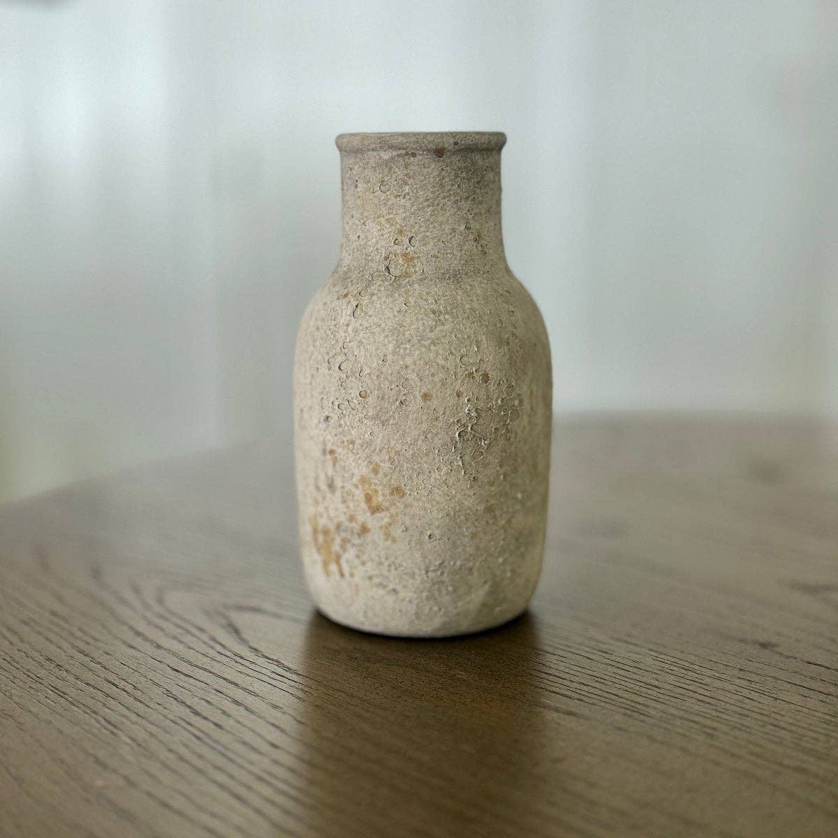 Collins Painting & Design - Wholesale Vase - CA-5388 - Medium Rustic White Vessel1