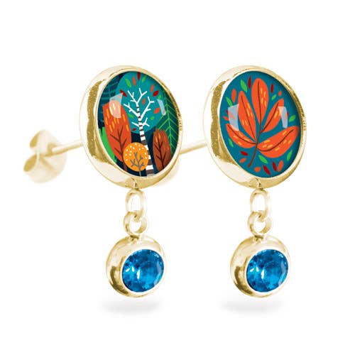 Rosenbäume/Blatt - Gold für den Großhandel von Les Minis d'Emilie Fiala