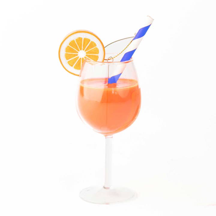 Ornement en verre en boîte pour apéritif pour la vente par 8 Oak Lane