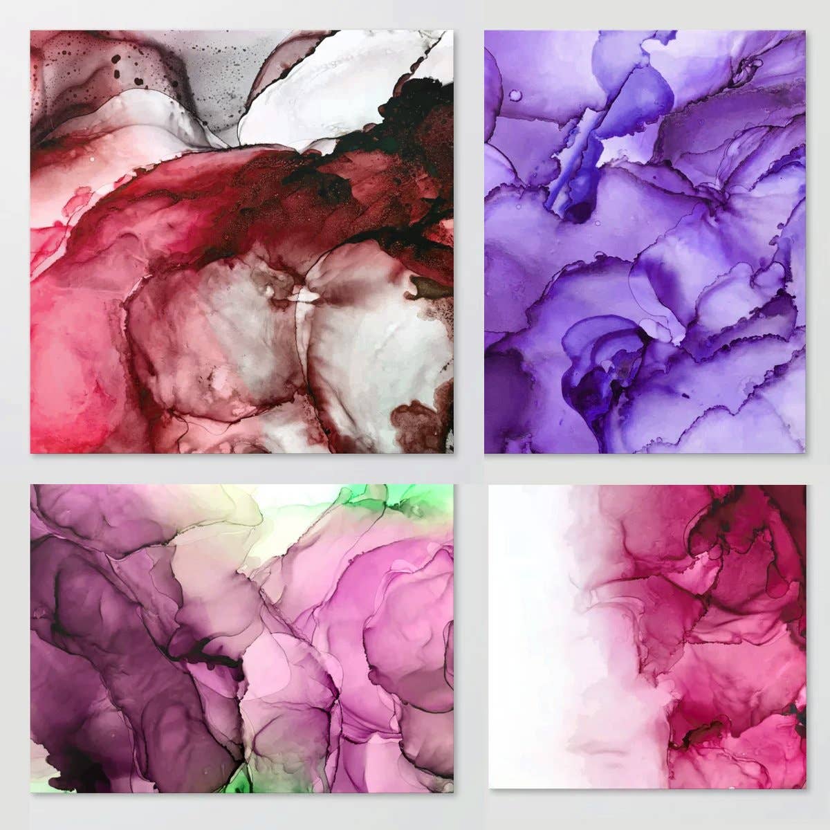 Pixiss - Wholesale Painting Paper - PIXISS Alcohol Ink Paper - 25 Sheets - 3 Sizes2