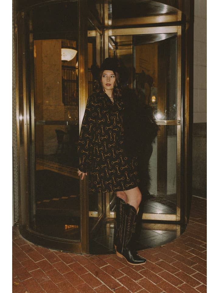 Rodeo Hippie - Wholesale Dress - Women's - SOUTHERN COMFORT HORSE BIT DRESS (Pre-pack 2/2/2/1)8