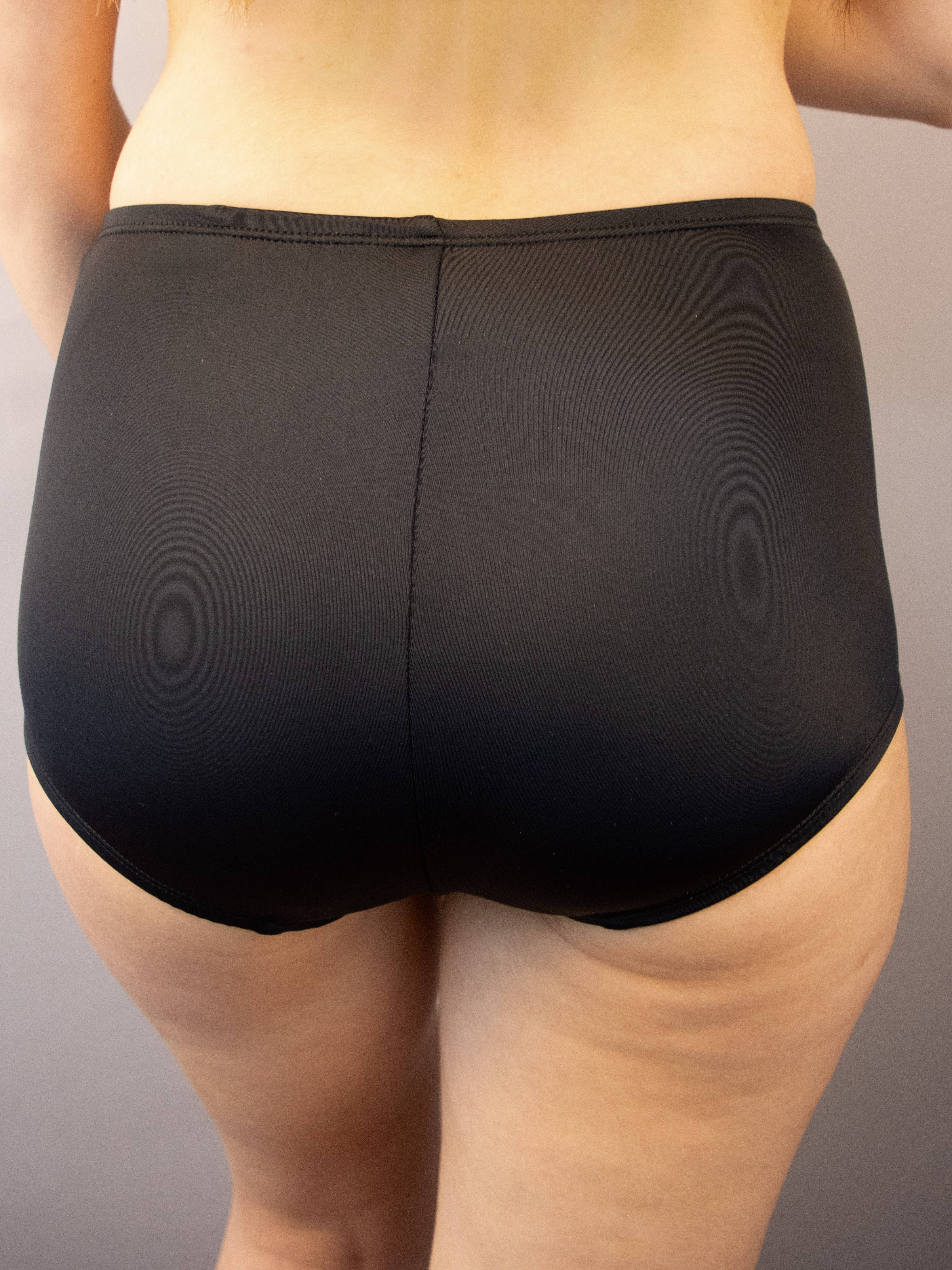 Black Bravo Swimwear SB51 Havana Retro Full Coverage Bottom for wholesale on Faire2