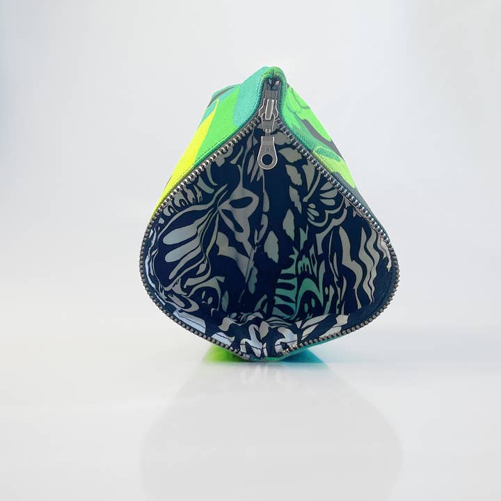 Blandon Mitchell - Vendita all'ingrosso Astuccio - Donna - Pochette in denim verde con farfalle