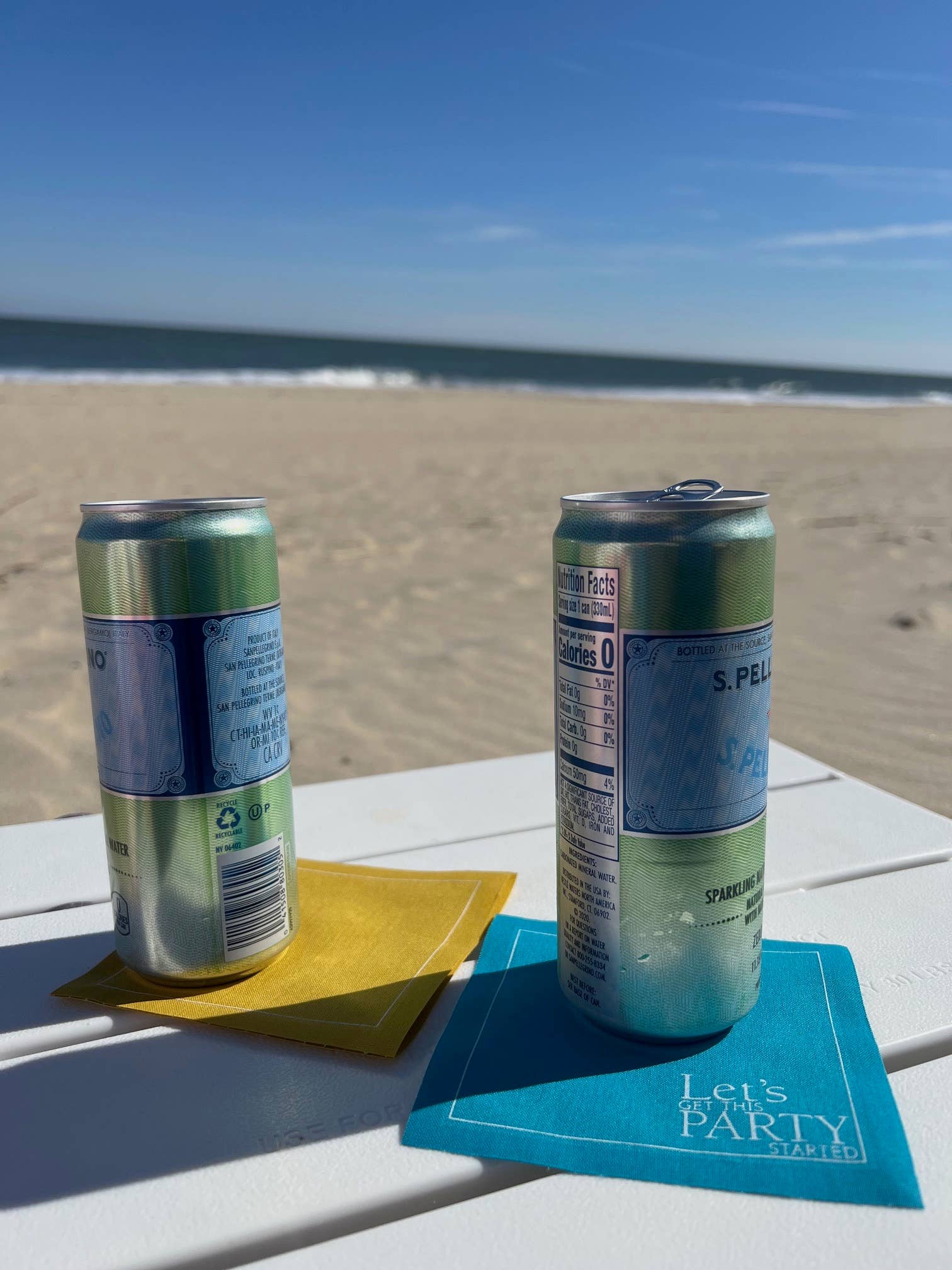 Toasting With Tara - Vente Serviettes jetables - Rouleau de Serviettes à Cocktail en Coton : Le Vrai Turquoise (Bleu Électrique)12