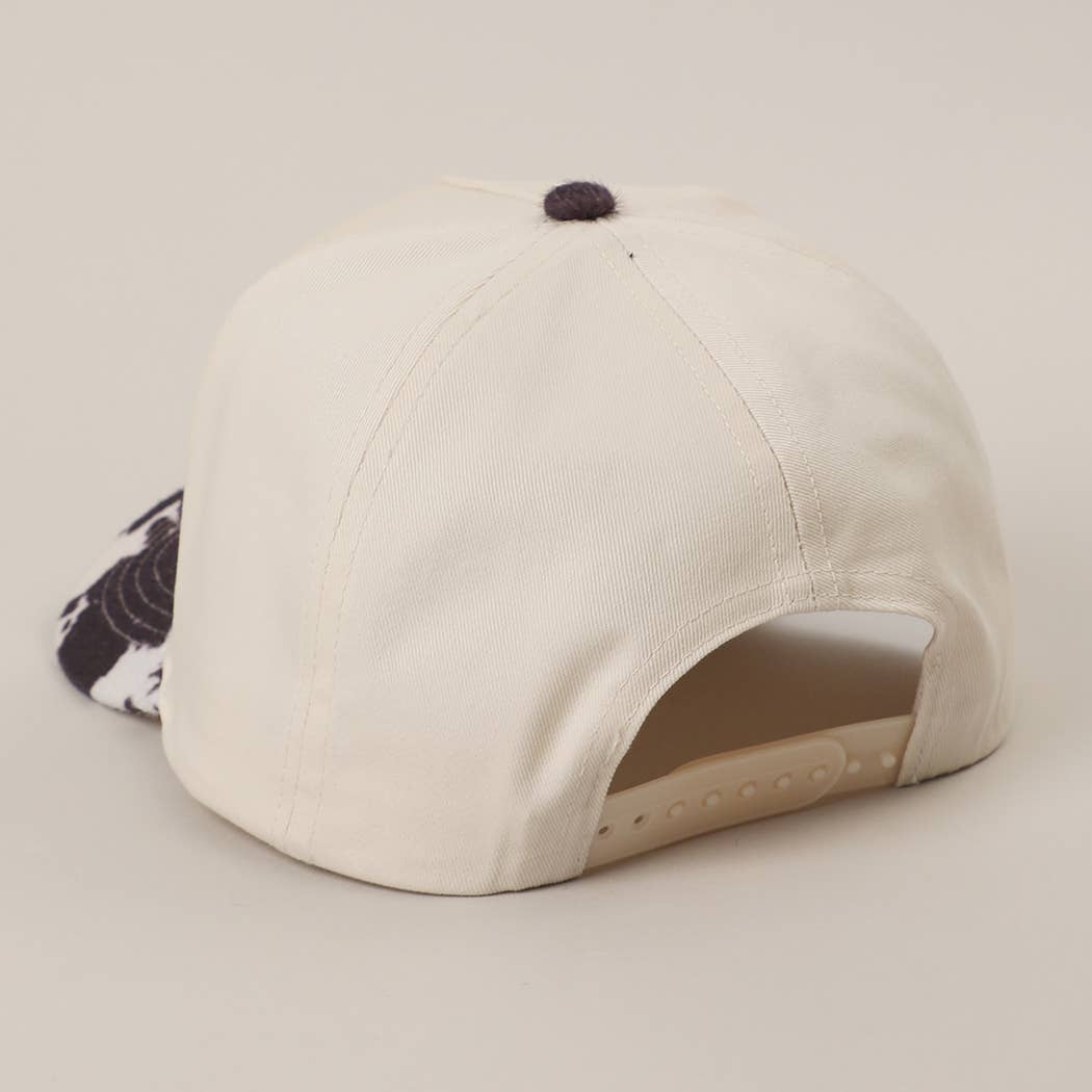 Fashion City - Wholesale Trucker Hat - Unisex - You Look Like You Love Me Embroidered Animal Print Trucker 4