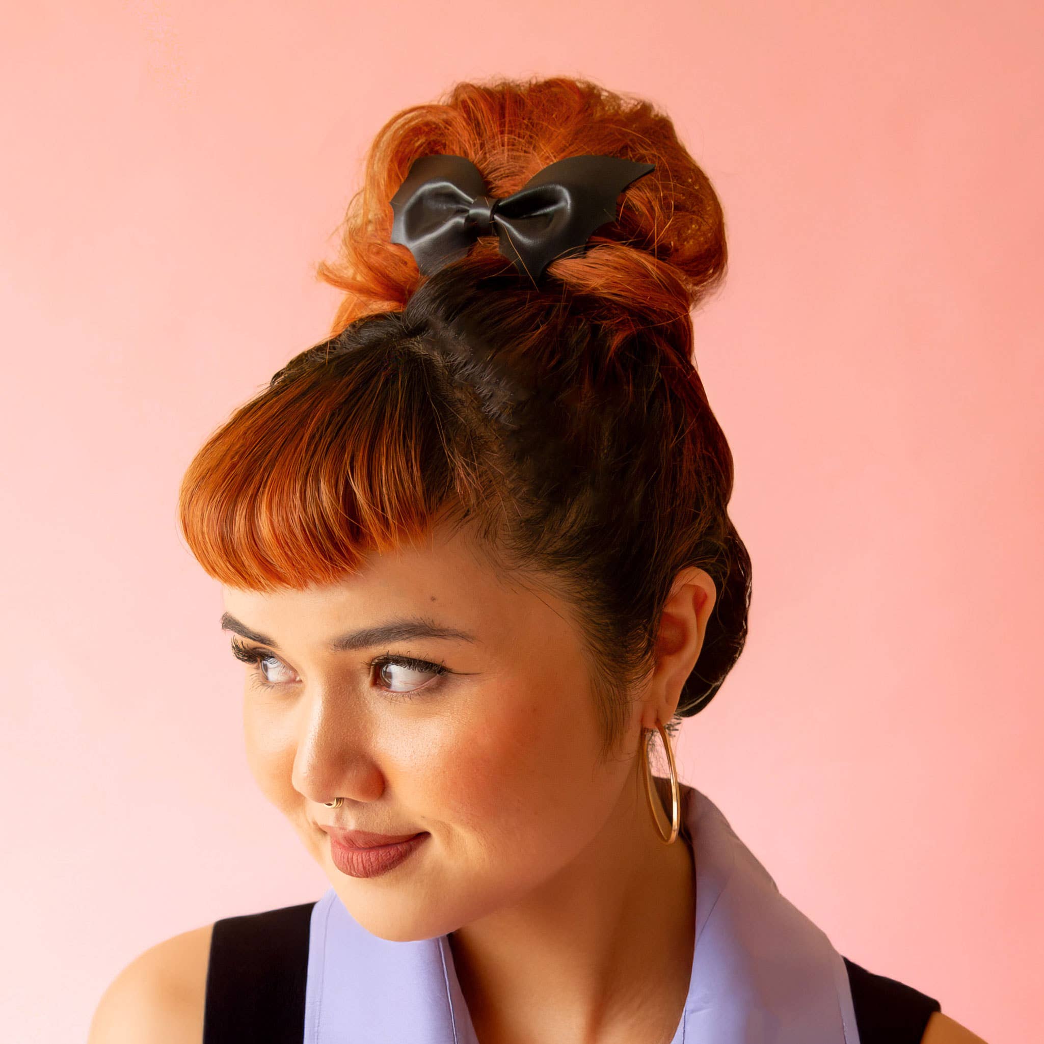 Sunshine Studios - Wholesale Hair Clip - Women's - Leather Bat Hair Clip | Halloween2