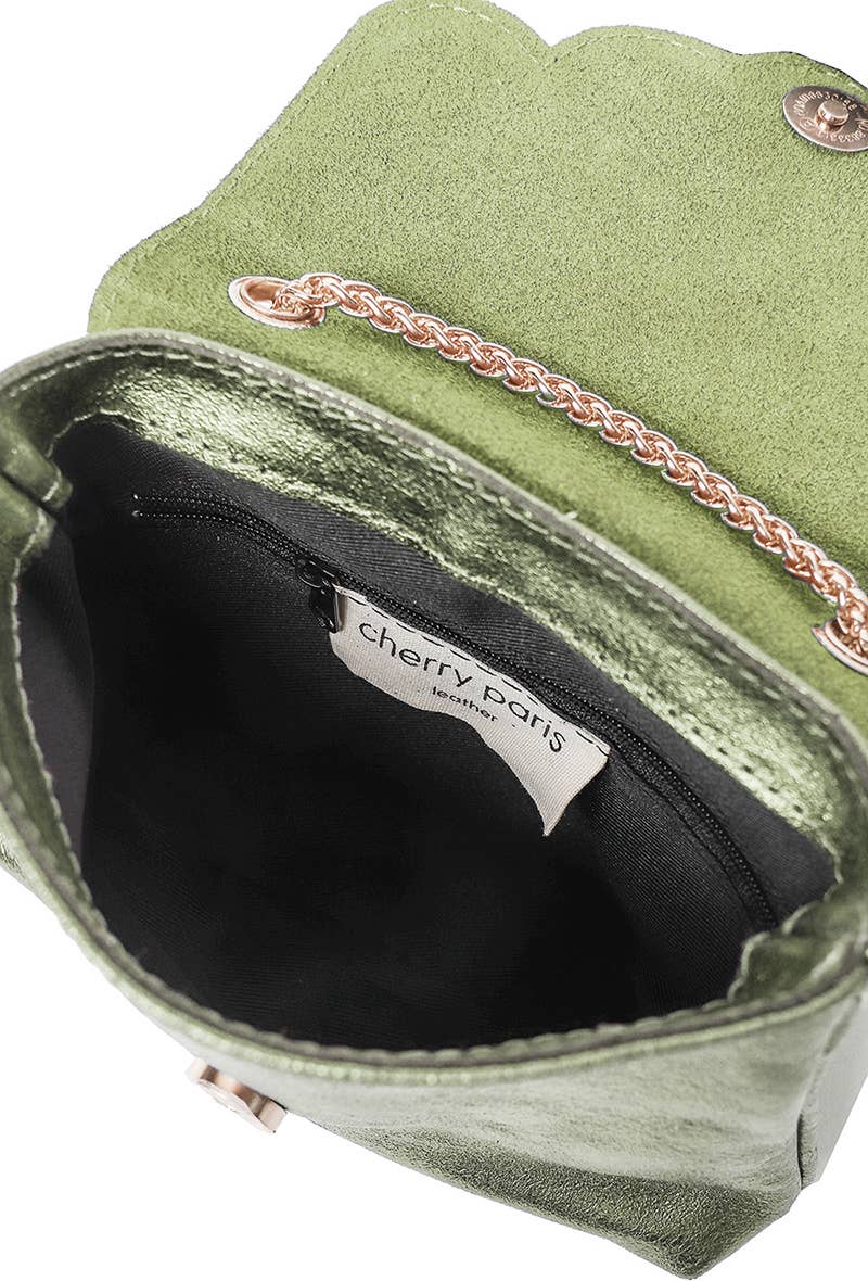 Cherry Paris - Wholesale Crossbody Bag - Women's - MINI PIA METAL Bag - 3973B30