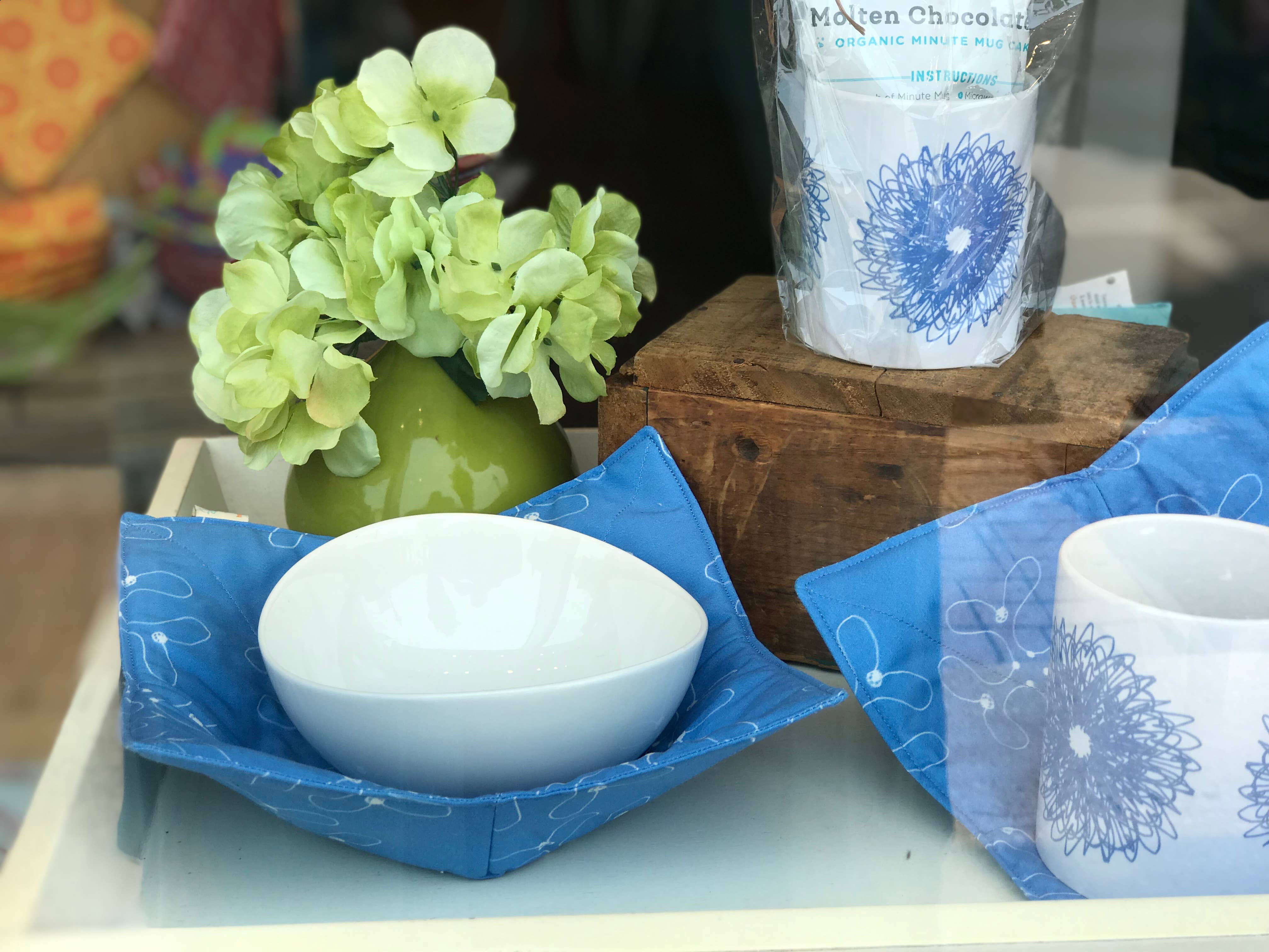 Shawn Sargent Designs - Vendita all'ingrosso Guanti da forno/Presine - Jax - Supporto per microonde, colore blu7