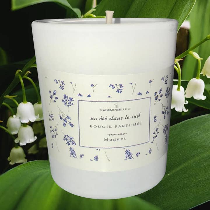 scented candle for wholesale by mademoiselle c