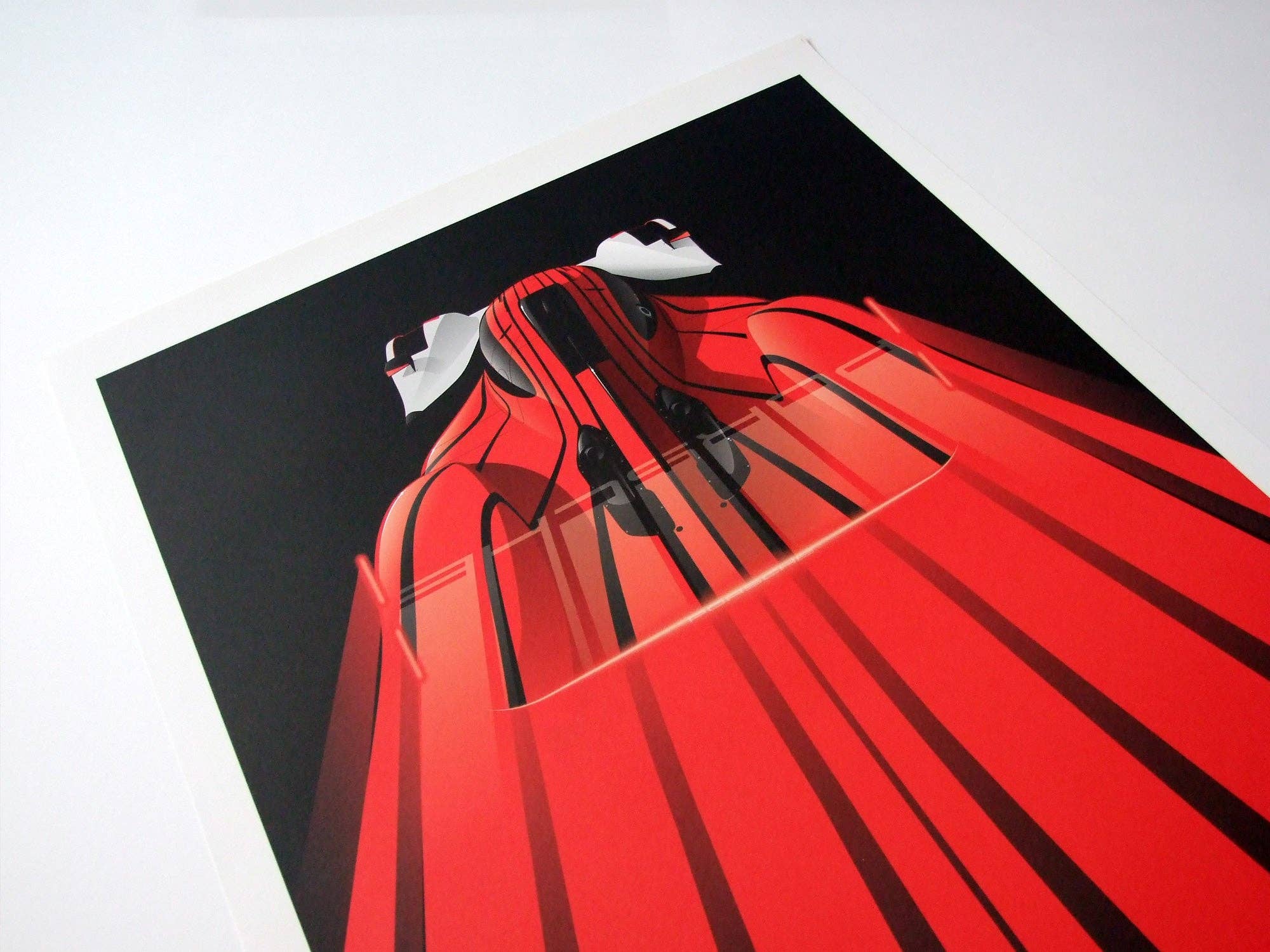 Ricardo Fine Car Artwork - Wholesale Art Print - Porsche 963 LMDh, 20233