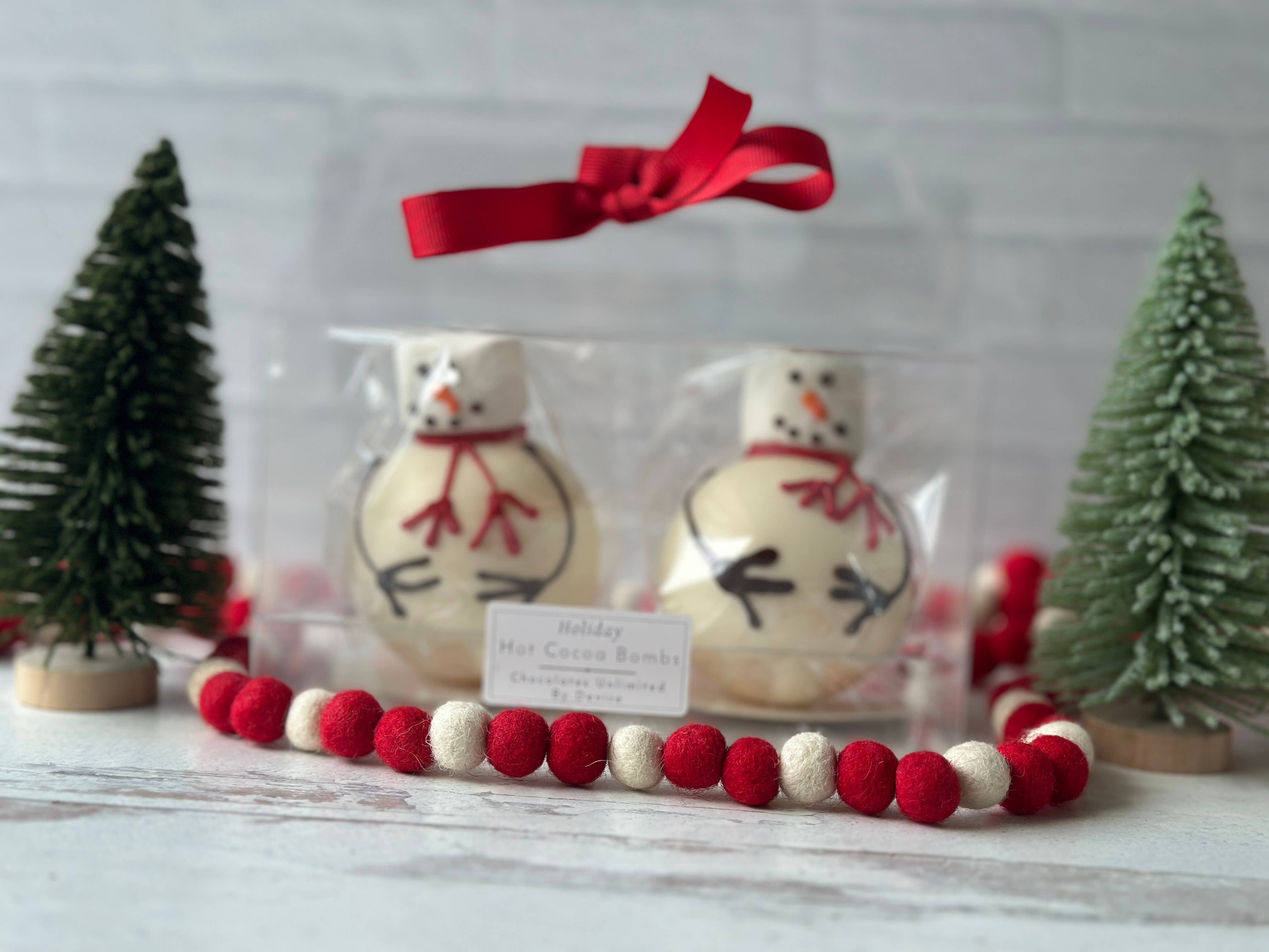 Chocolates Unlimited by Denise - Wholesale Hot Cocoa Mix/Kit - Snowmen Hot Chocolate Bombs 9