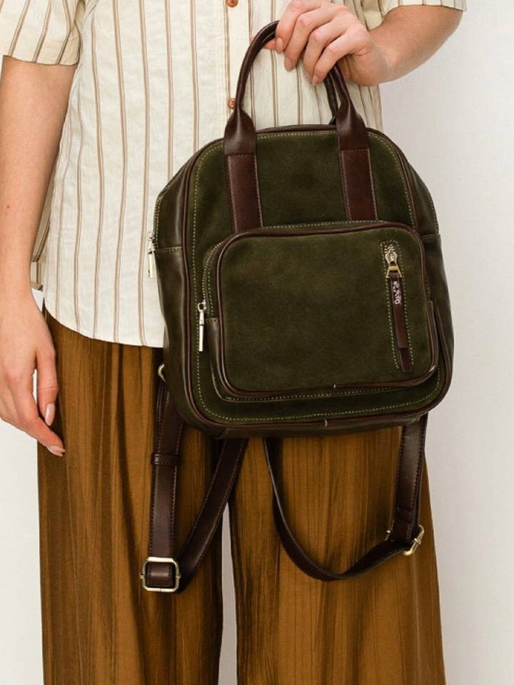 Sac à dos en daim CJF121 Sharon pour la vente par MiMi Wholesale