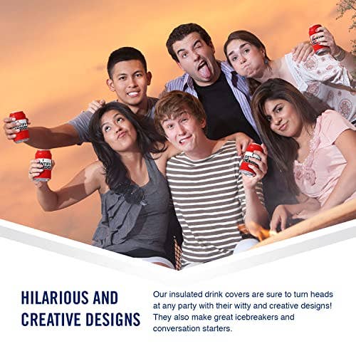 Beersy – Engroshandel Drikkedunke – „Jeg identificerer som en sodavand“ Kan køler, Koozie, Kan Holder6