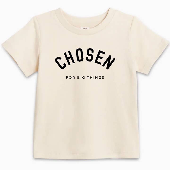 Faith & Life Christian Brands - Wholesale T-Shirt - Kids - Chosen For Big Things Youth/Toddler T-Shirt