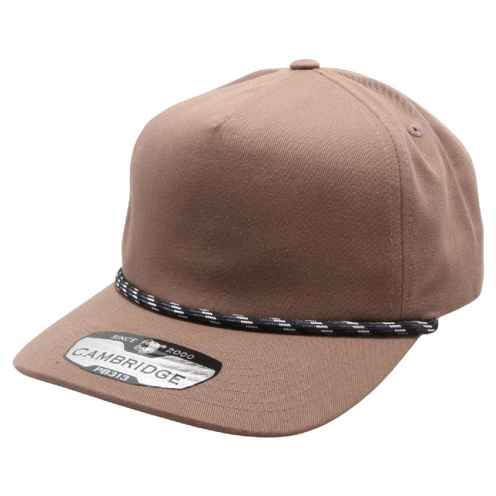 DOBBI - Vente Casquette de baseball – unisexe - Casquette cinq panneaux avec cordeau, sans structure6