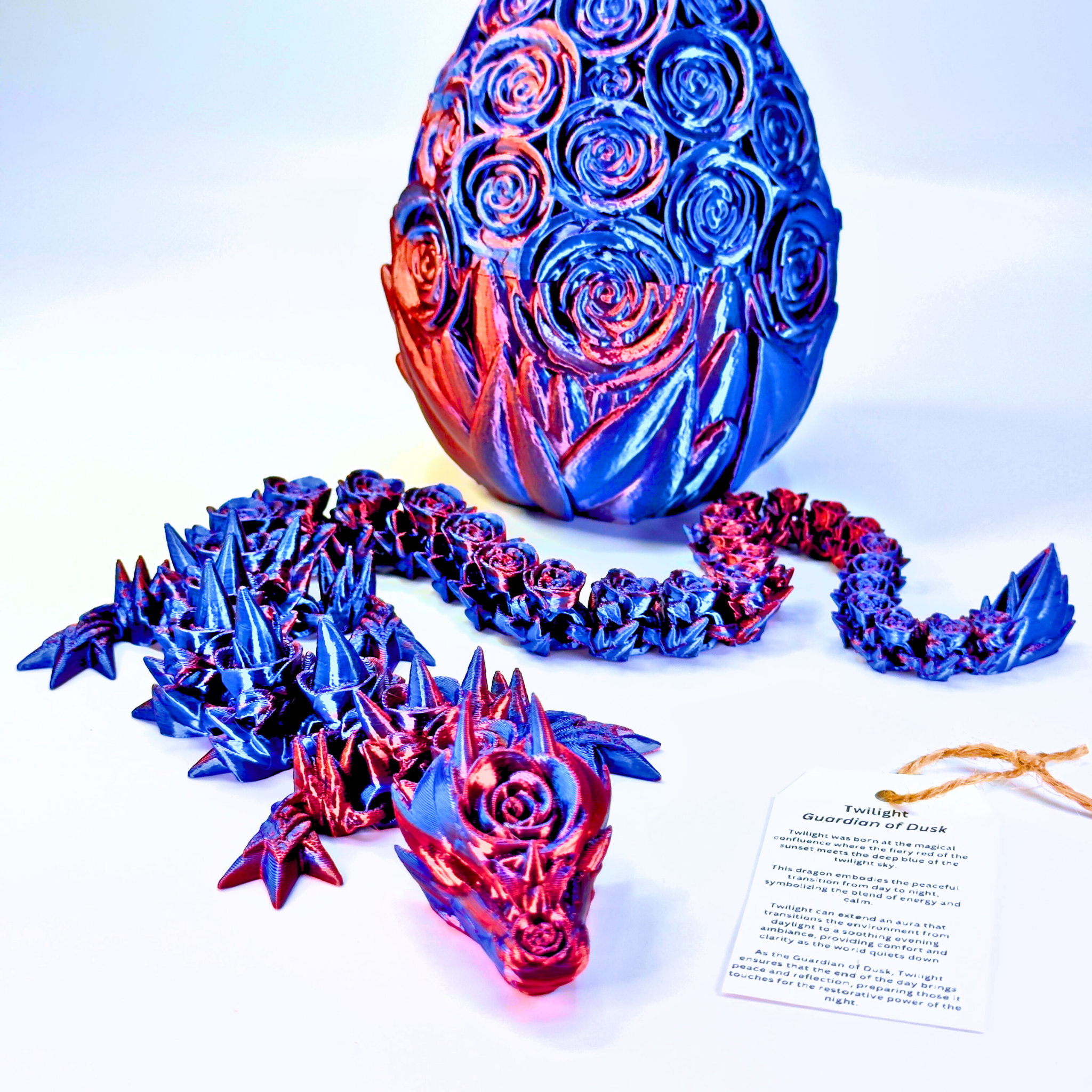 Dragon Fidgets - Vendita all'ingrosso Giocattolo fidget - Bambini - Drago rosa da 20 pollici e uovo di rosa da 6 pollici opzionale, giocattolo Fidget, decorazione14