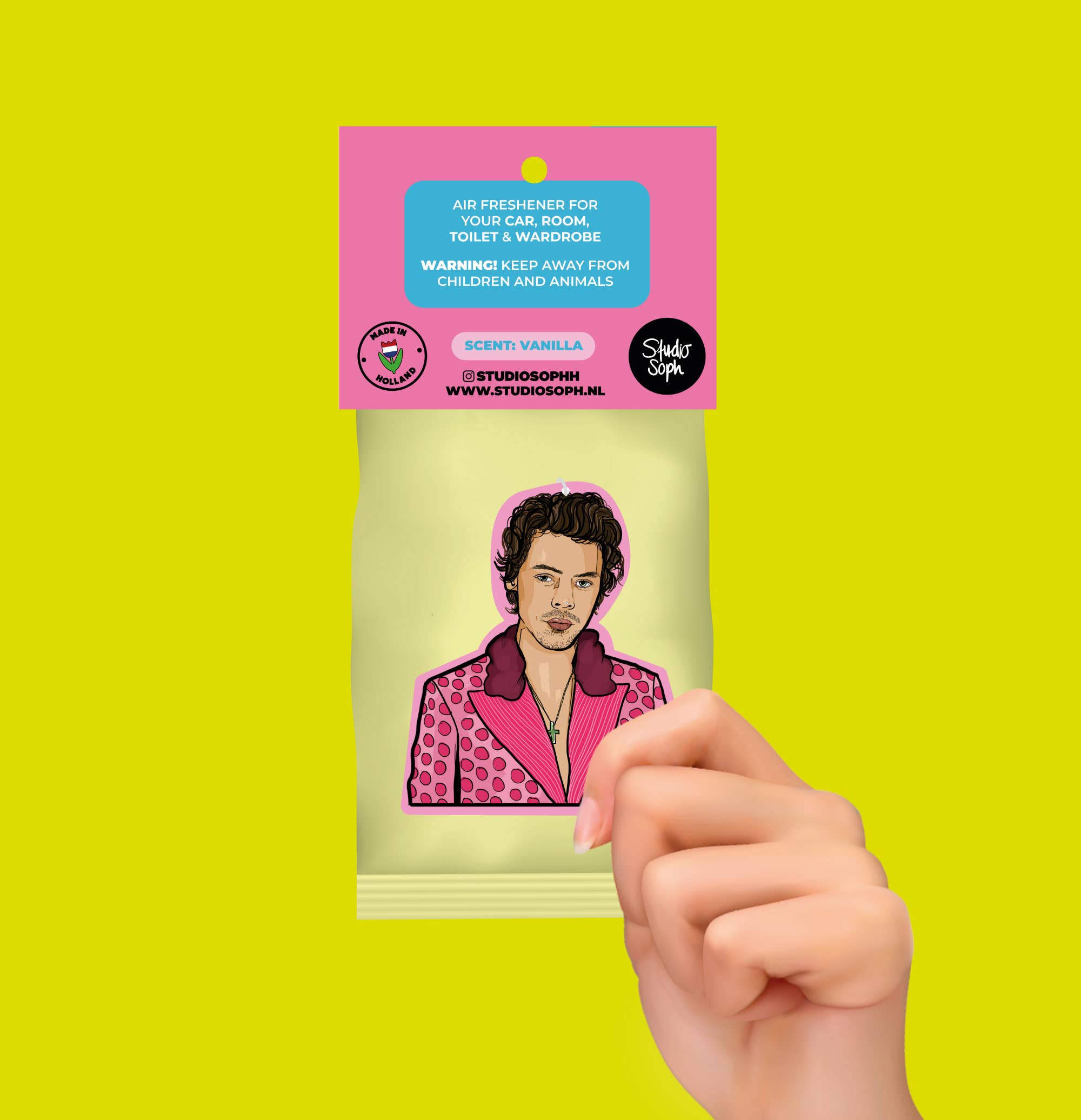 Studio Soph (We Pay Your Import Fees - We Ship DDP) - Vendita all'ingrosso Deodorante per ambienti - Adore You Harry Profumatore d'Aria Rosa3