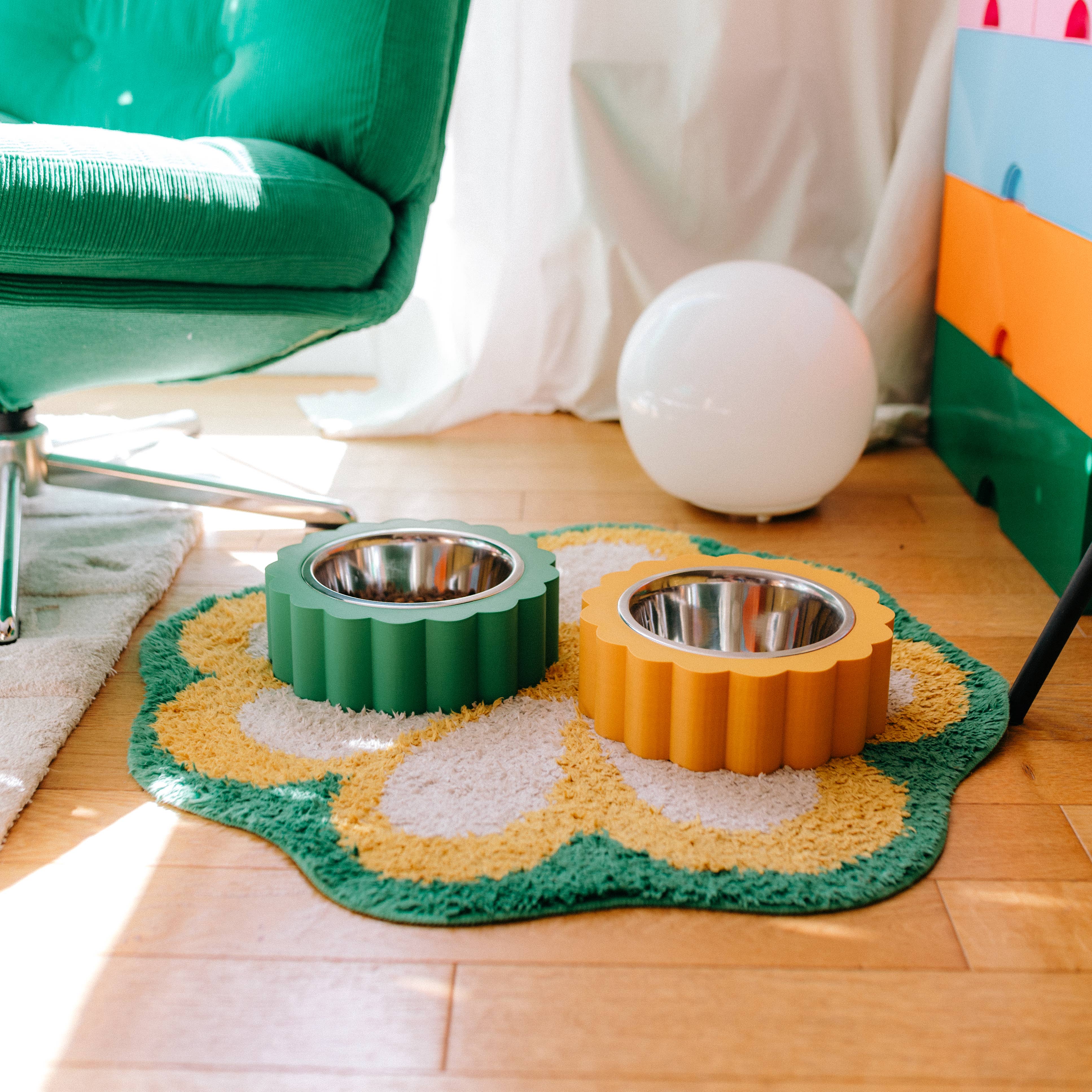 Oscar & co - Wholesale Pet Bowl - Cat/Dog - Dog bowl in the shape of a daisy1