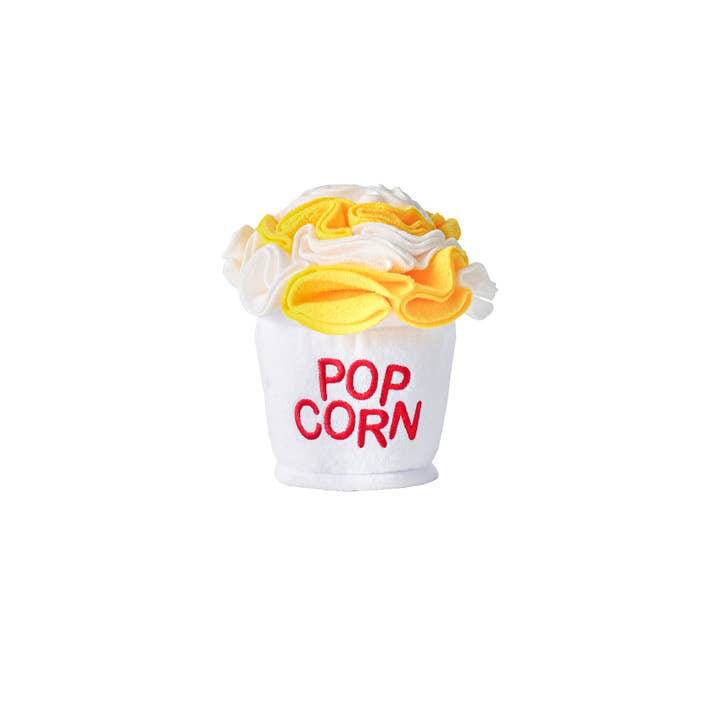 LUFTPETS - Wholesale Pet Plush Toy - Dog - Crinkly Popcorn Snuffle Toy – Treat Puzzle for Dogs & Cats16