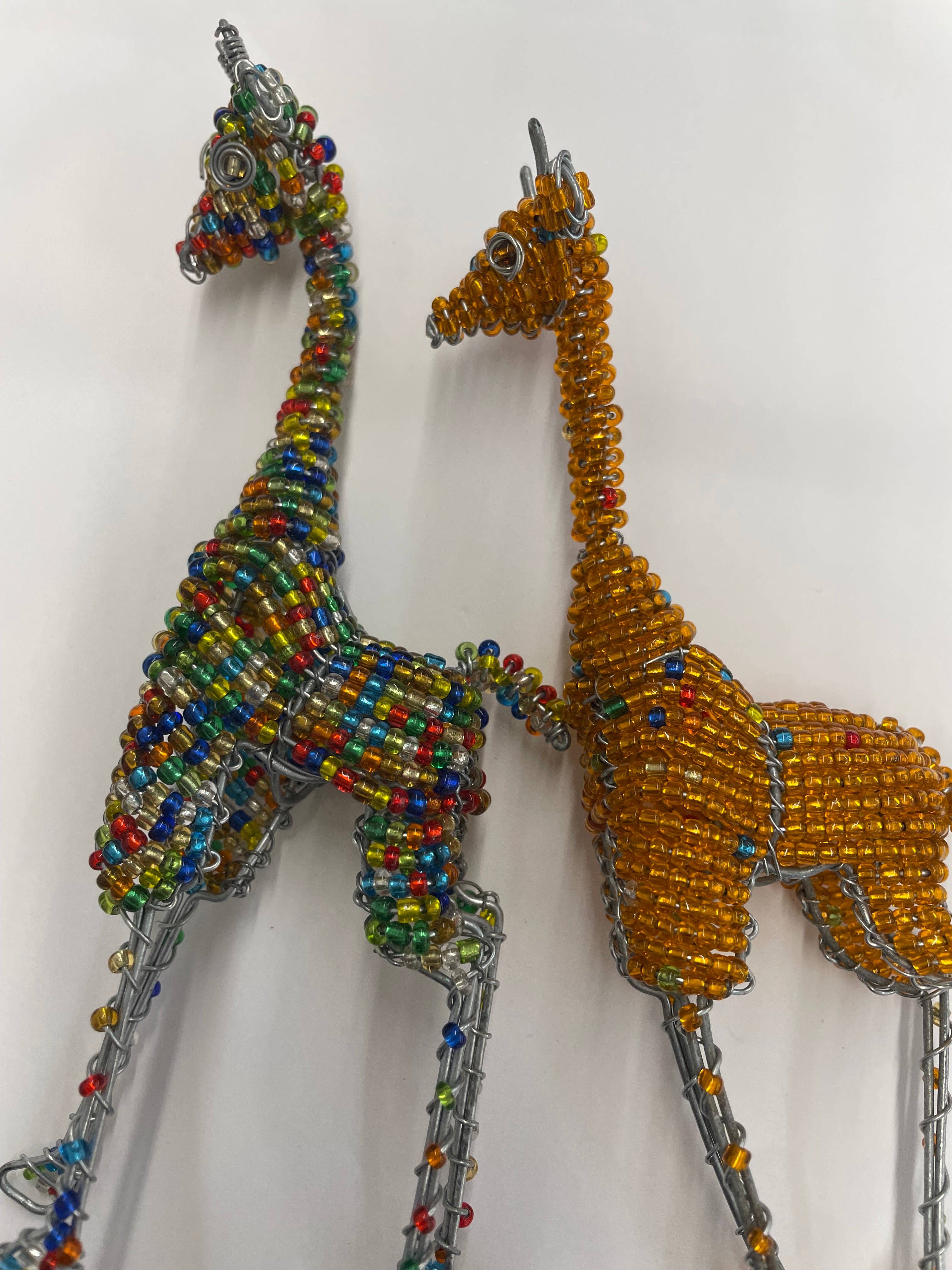 Wanderlust Global - Wholesale Decorative Figurine - Small Beaded Safari Animals4