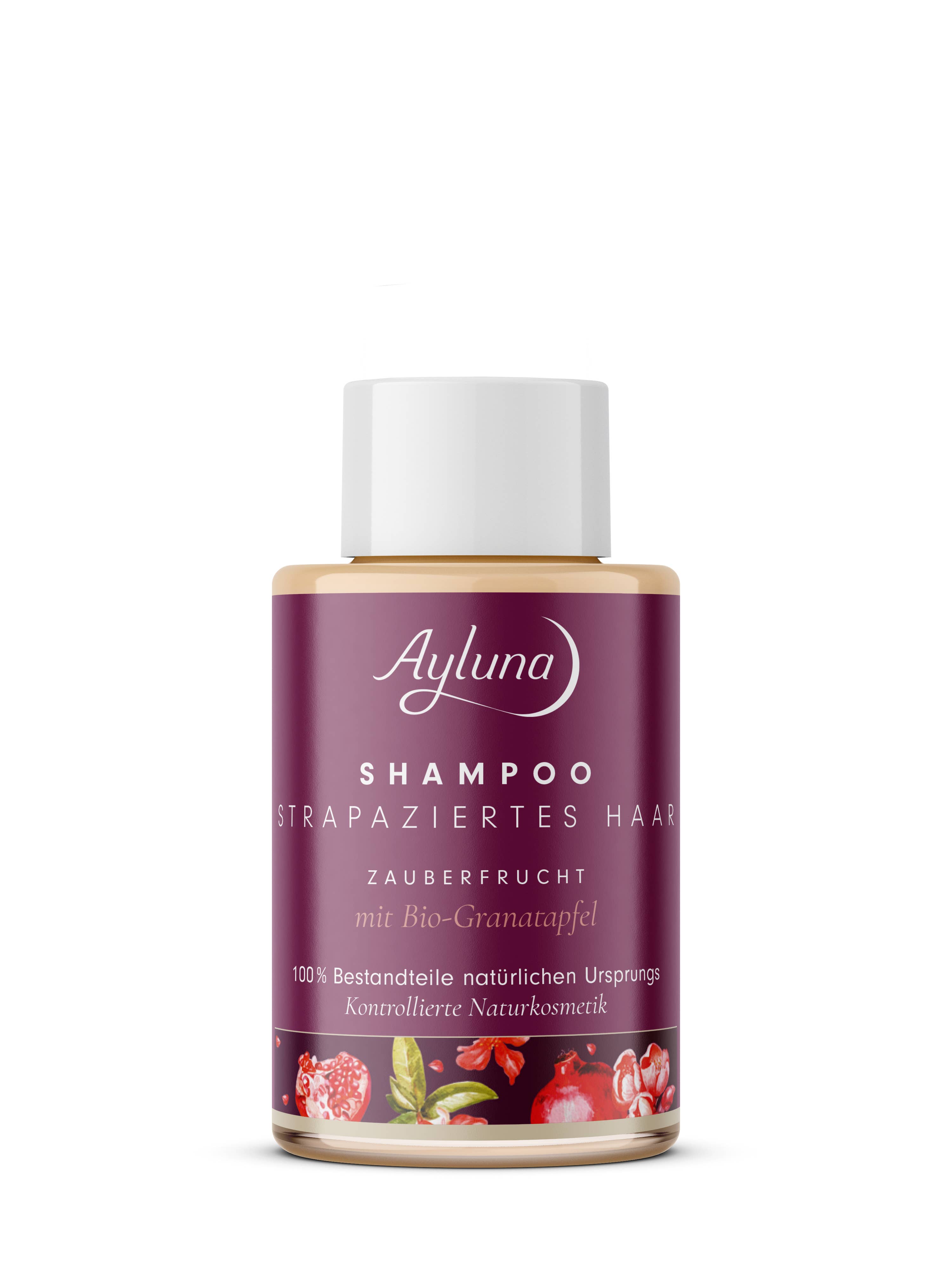 Ayluna Naturkosmetik GmbH - Wholesale Hair Shampoo - Shampoo Damaged Hair Magic Fruit Trial Size