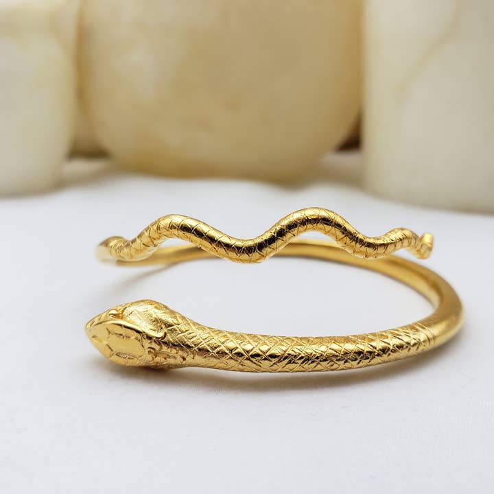 Discoveries, Inc. - Wholesale Cuff Bracelet - Egyptian Snake Cuff Bracelet - Adjustable6