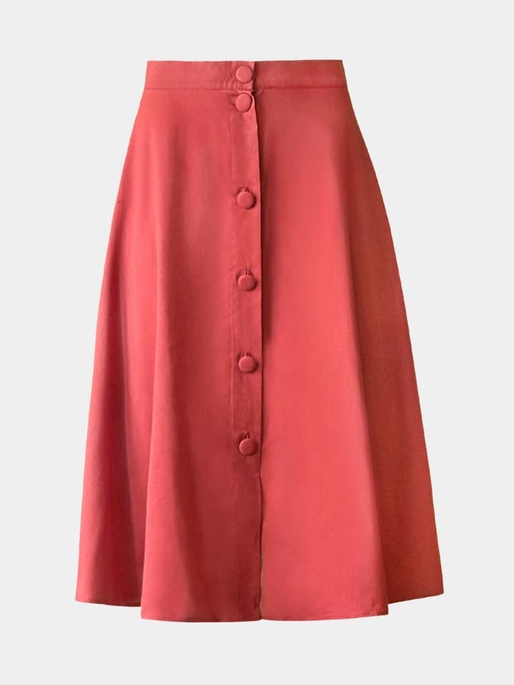 Classic Linen Skirt – Aline Celi for wholesale by Aline CELI