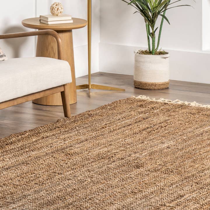 Natural Hand Woven Raleigh Area Rug for wholesale on Faire7