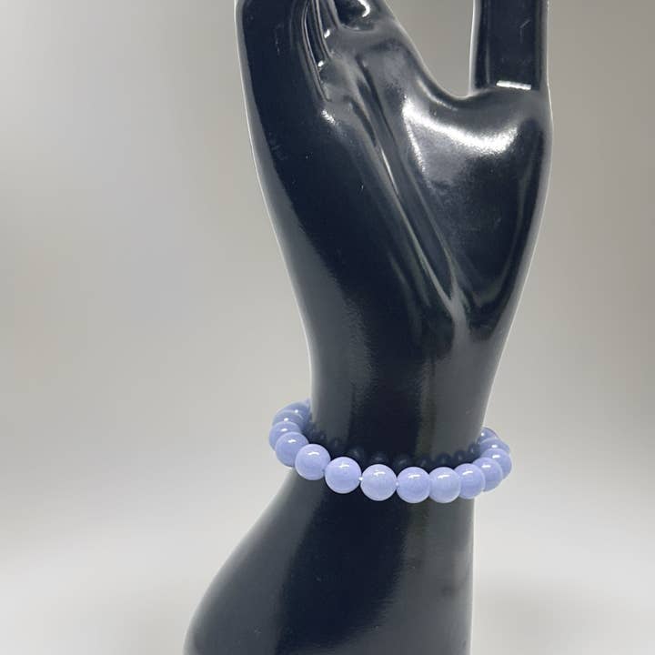 Periwinkle Luminous Malachite Bracelet-Transformation for wholesale by Mustard Seed Acquisitions
