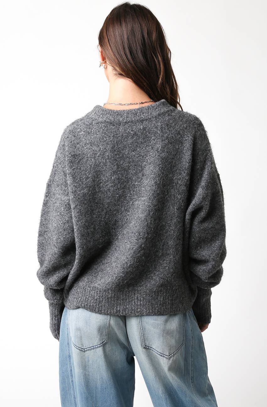 Olivaceous - Wholesale Pullover-trui - Dames - Julien Trui24