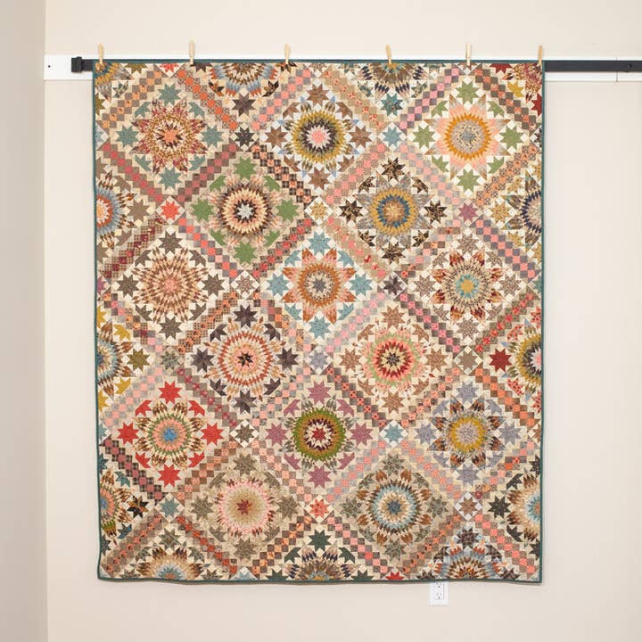 Star Upon Stars quiltpatroon voor wholesale door Laundry Basket Quilts