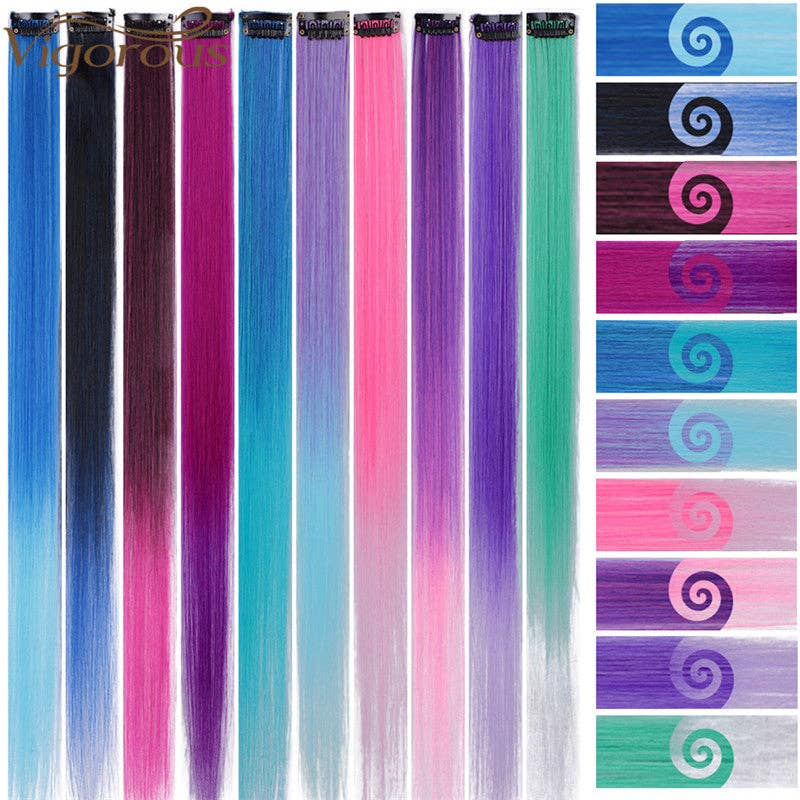 BrookPark Beauty – Großhandel Extensions – Bunter Haarschmuck mit einfachem Clip22