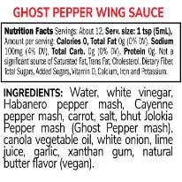 Melinda’s Foods, LLC - Wholesale Hot sauce - Melinda's Mini Melinda’s Creamy Ghost Pepper Wing Sauce 2oz Mini-Squeeze Case1