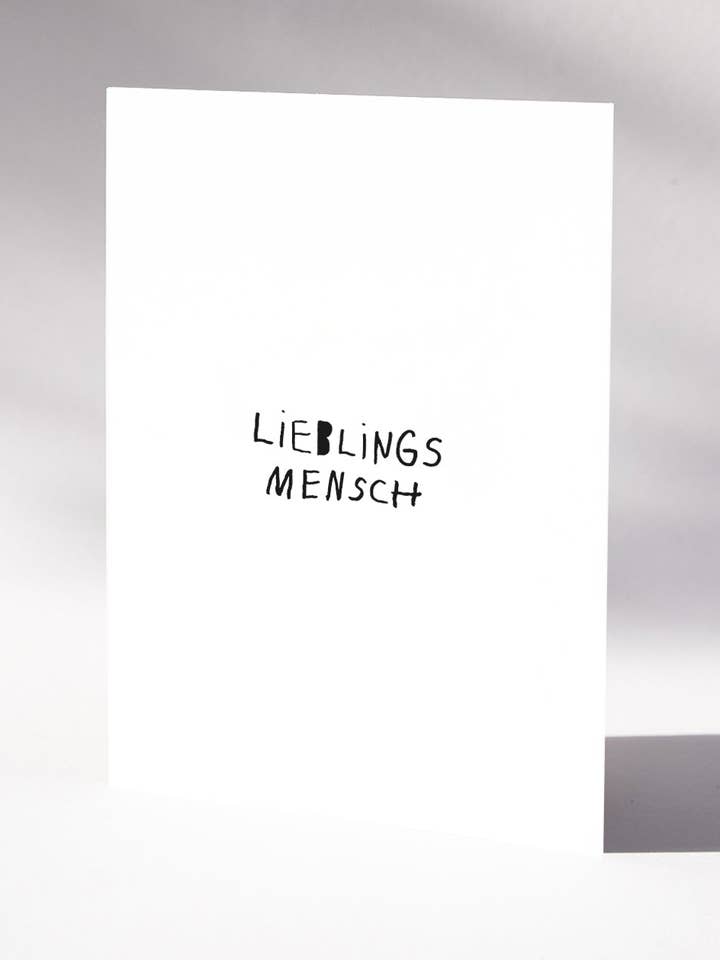 Postcard/ Postcard — Favourite person for wholesale by MARI&ANNE