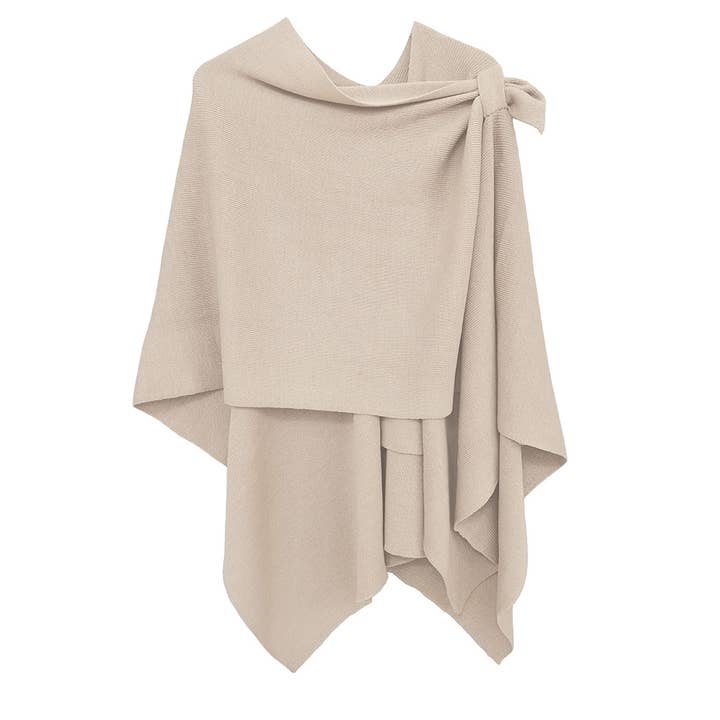 Fashion City - Wholesale Kimono - Women's - Women's Solid Ruana with Shoulder Strap8