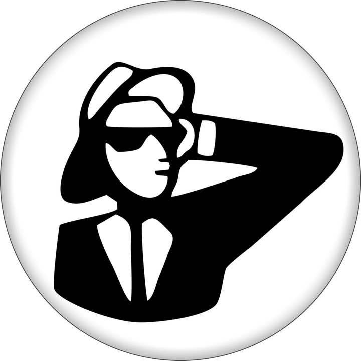 Pin-on Button - 1.5 Inch - Ska Dude for wholesale by Square Deal Recordings & Supplies