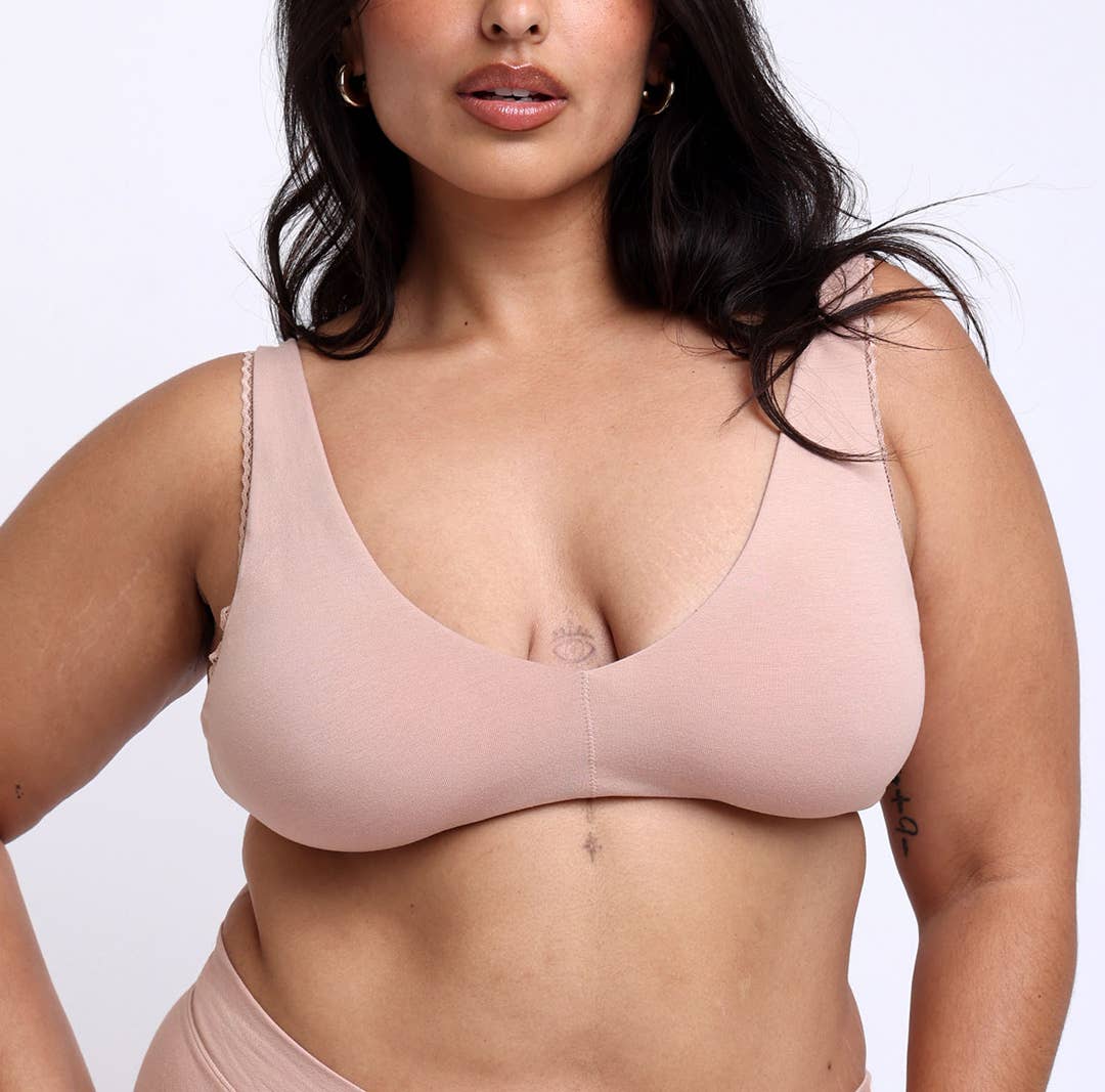 La Coochie - Wholesale Bralette - Women's - Organic Cotton Scoop Bralette12