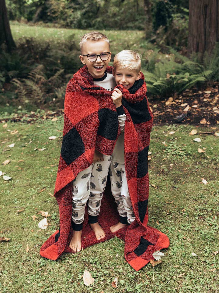 Coperta in Pile Plaid - MMBL900 per la vendita all'ingrosso da parte di MILLIE + MOOSE