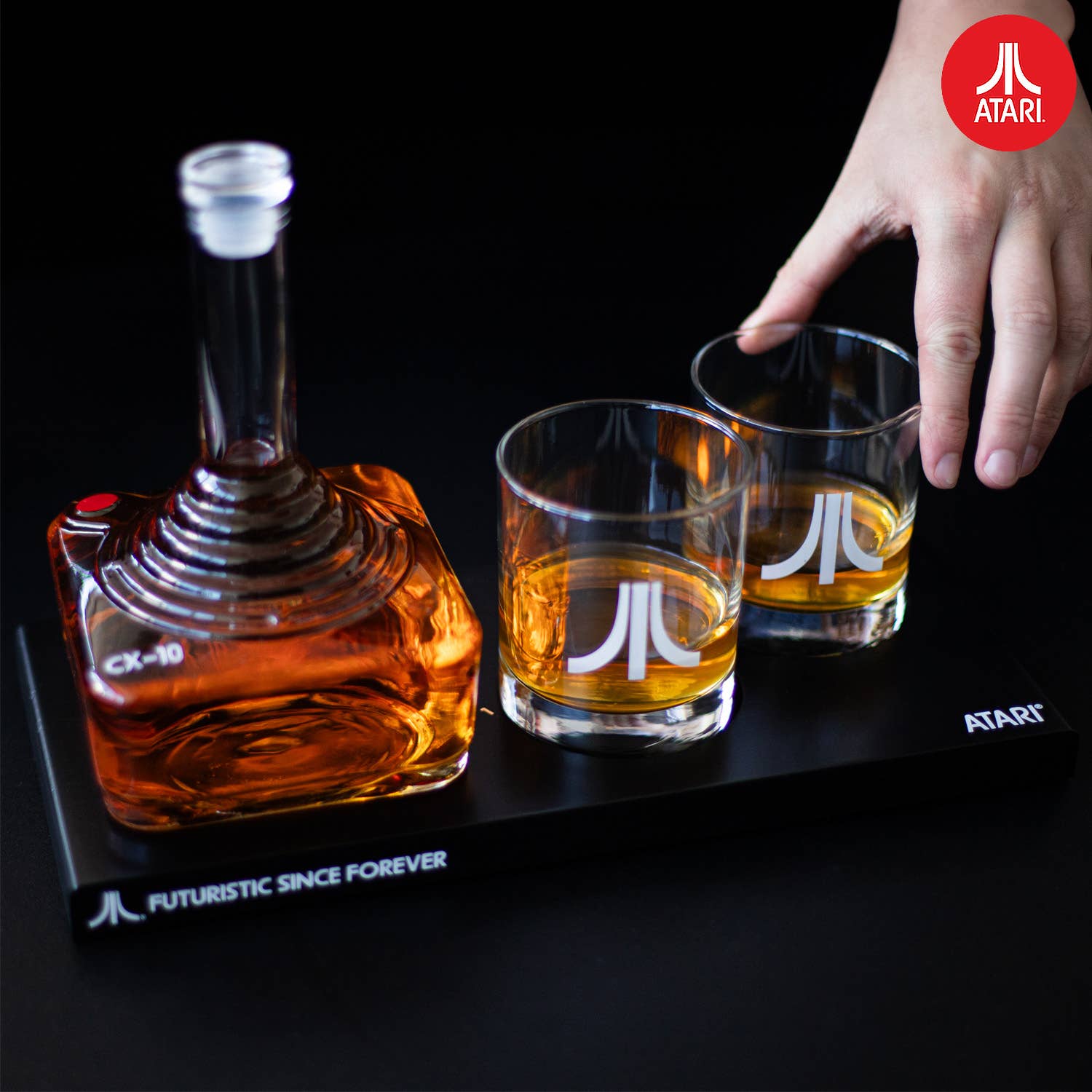 Thumbs Up! - Wholesale Decanter - Official Atari Joystick Decanter Set3