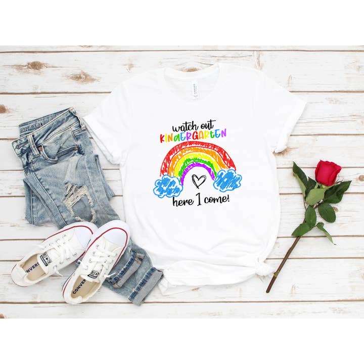 Camisa de regreso a la escuela para jardín de infantes, primer día de clases, cuidado con el jardín de infantes, camiseta para maestra de jardín de infantes, atuendo escolar para venta al por mayor de PrimestoreUS