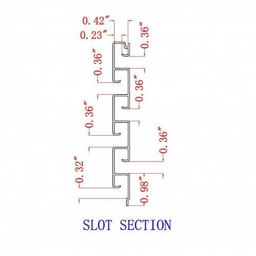FIXTUREDISPLAYS – Engroshandel Display til detailhandlere – Slatwall Display Bordplade Spinner Rack POP POS Detailstander 115612