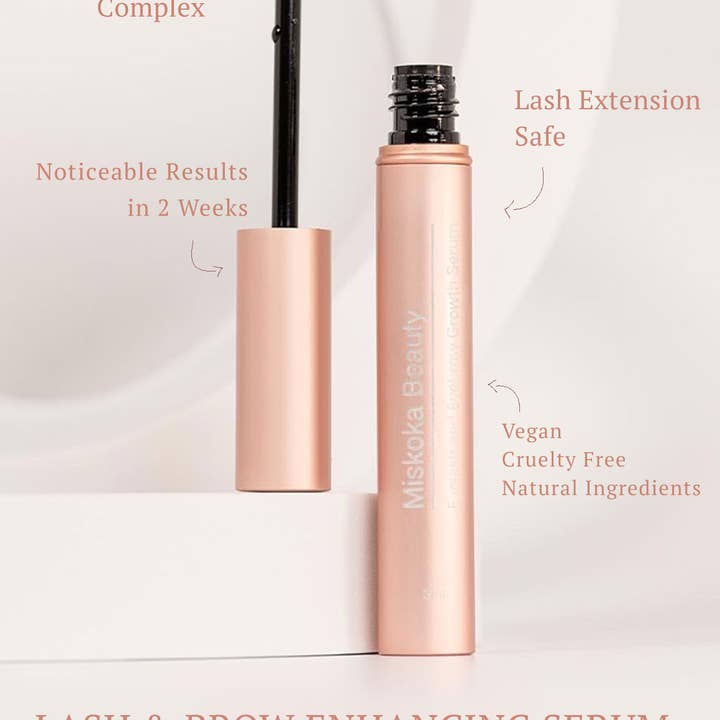 Miskoka Lash and Brow Enhancing Serum for wholesale by Beauty D