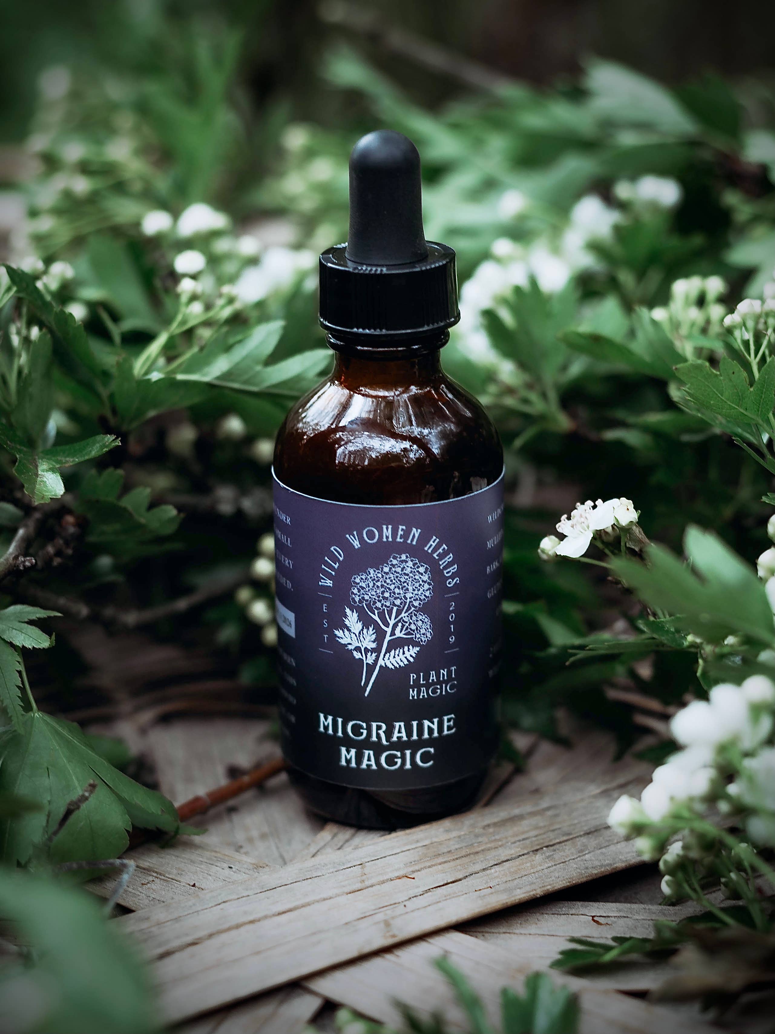 Wild Women Herbs – wholesale Oral supplement/vitamin – Migraine Elixir1