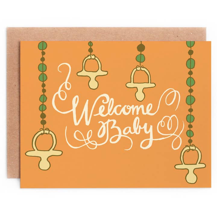 Bem vindo bebê por atacado de Peppercorn Paper