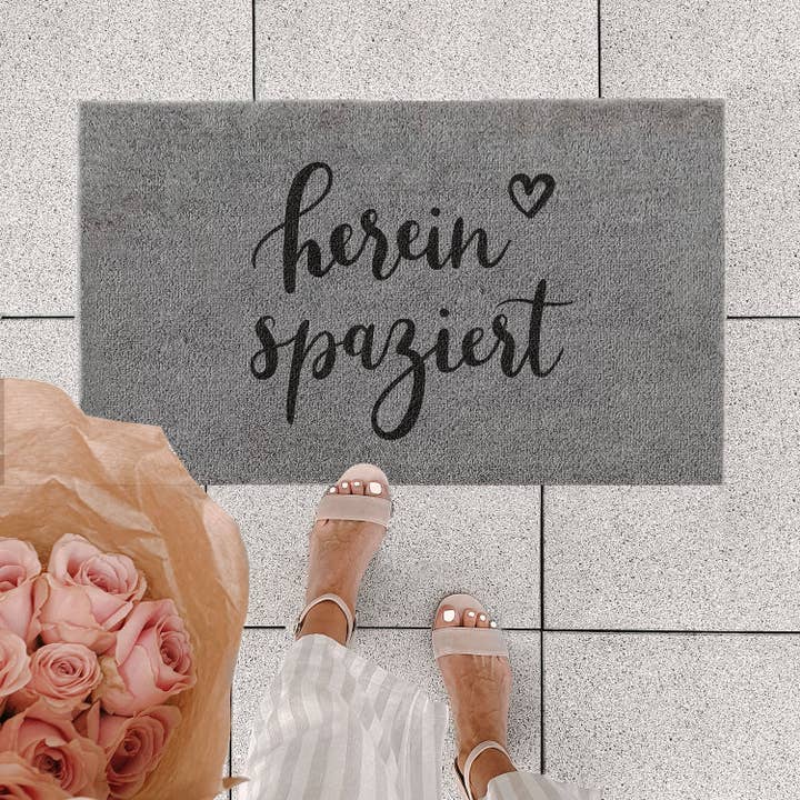 Eulenschnitt - Wholesale Door Mat - Washable doormat in grey 75 x 45 (pack of 6)